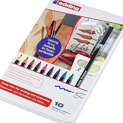 Edding 1300 water-based markers