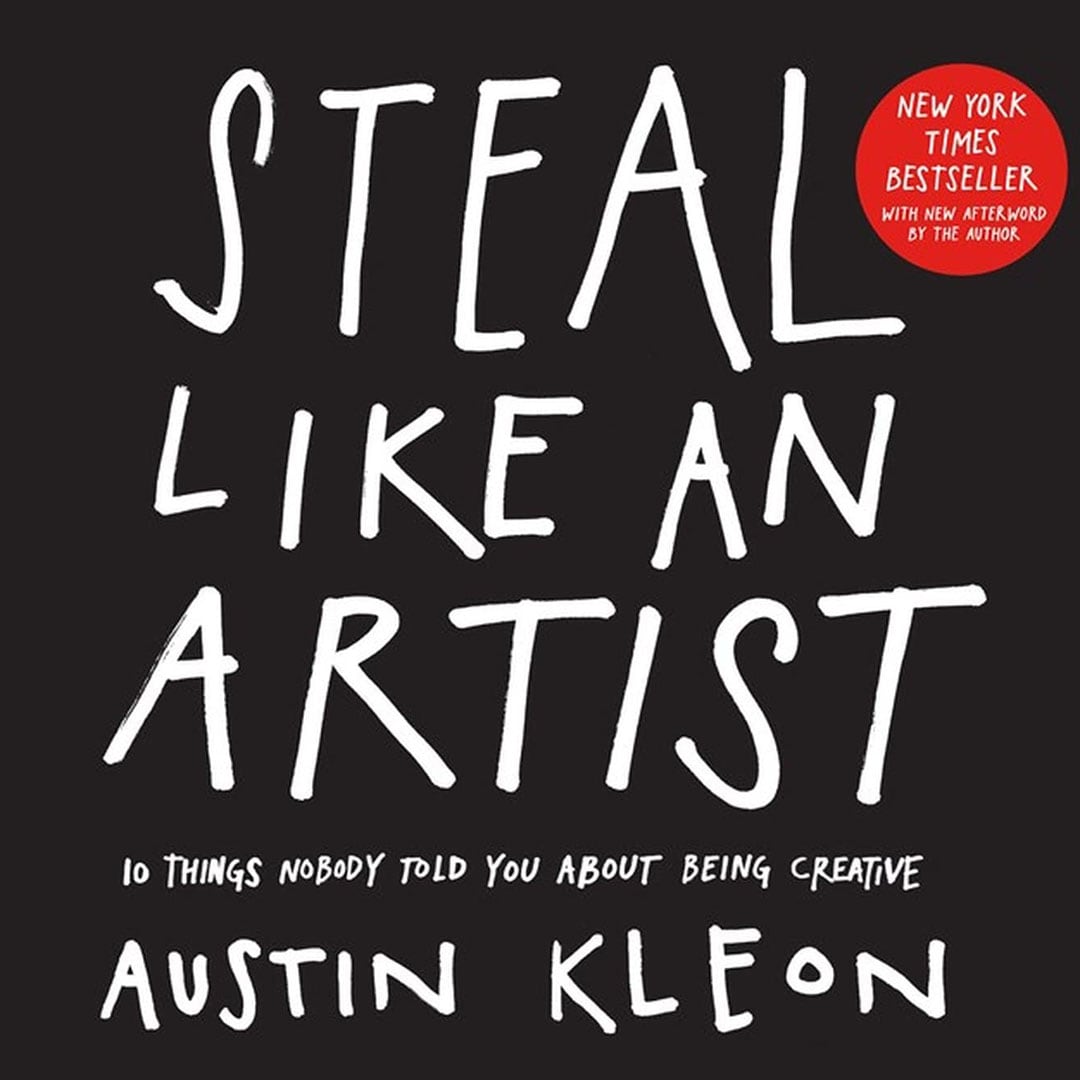 Steal like an Artist is a art book that would be a lovely Christmas Gift Idea