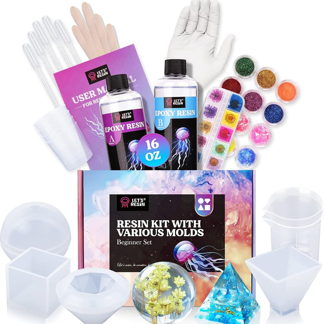 A full resin kit for a Christmas gift idea for any creative person.