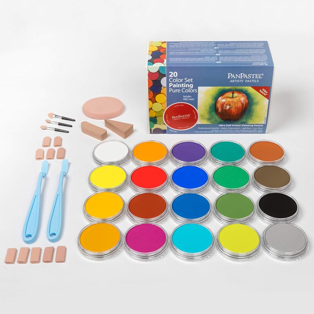 this pan pastel set and a dream Christmas gift for any crafty person.