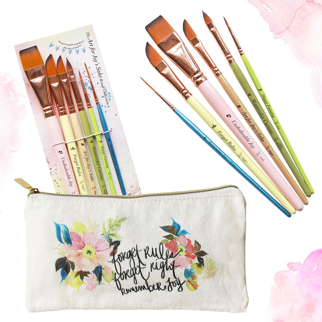 Kristy Rice's Watercolour brush set