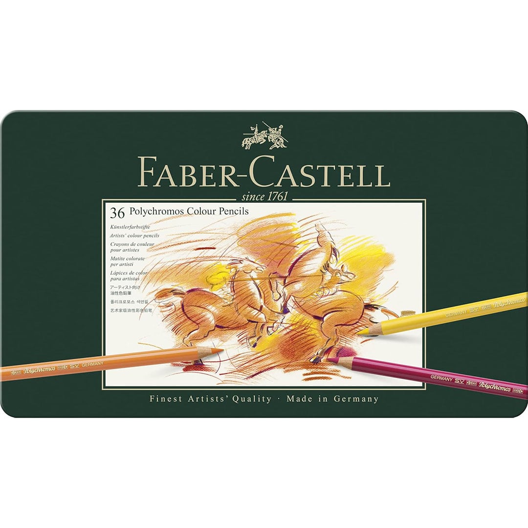 Faber-Castell Polychromos Coloured pencils 36 pack