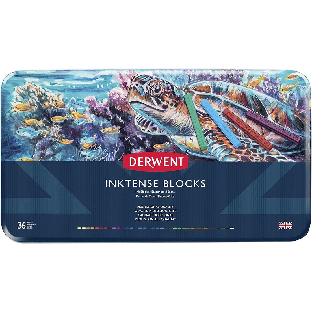 A crafty, arty, creative Christmas gift idea - Derwent Inktense Blocks