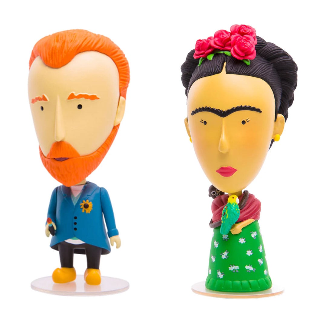 Artistic figures are a novelty fun creative Christmas gift for anyone.