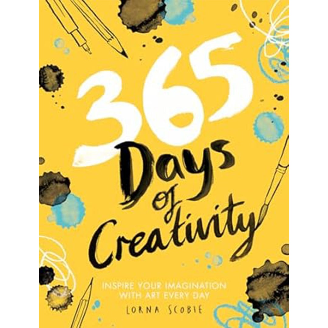 365 Days of Creativity by Lorna Scobie could be a fun Christmas gift for those arty friends