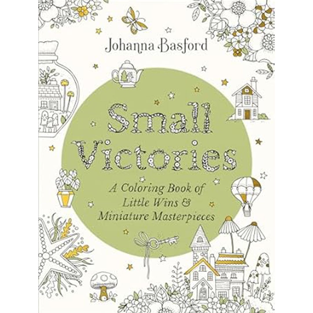 Small Victories by Johanna Basford would be a great Christmas gift for any artist.