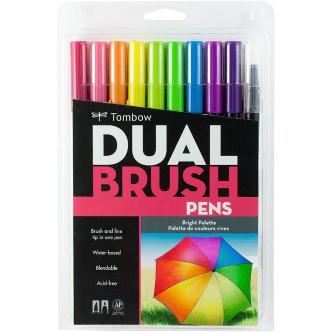 Tombow Dual Brush Pens for artistic gift idea