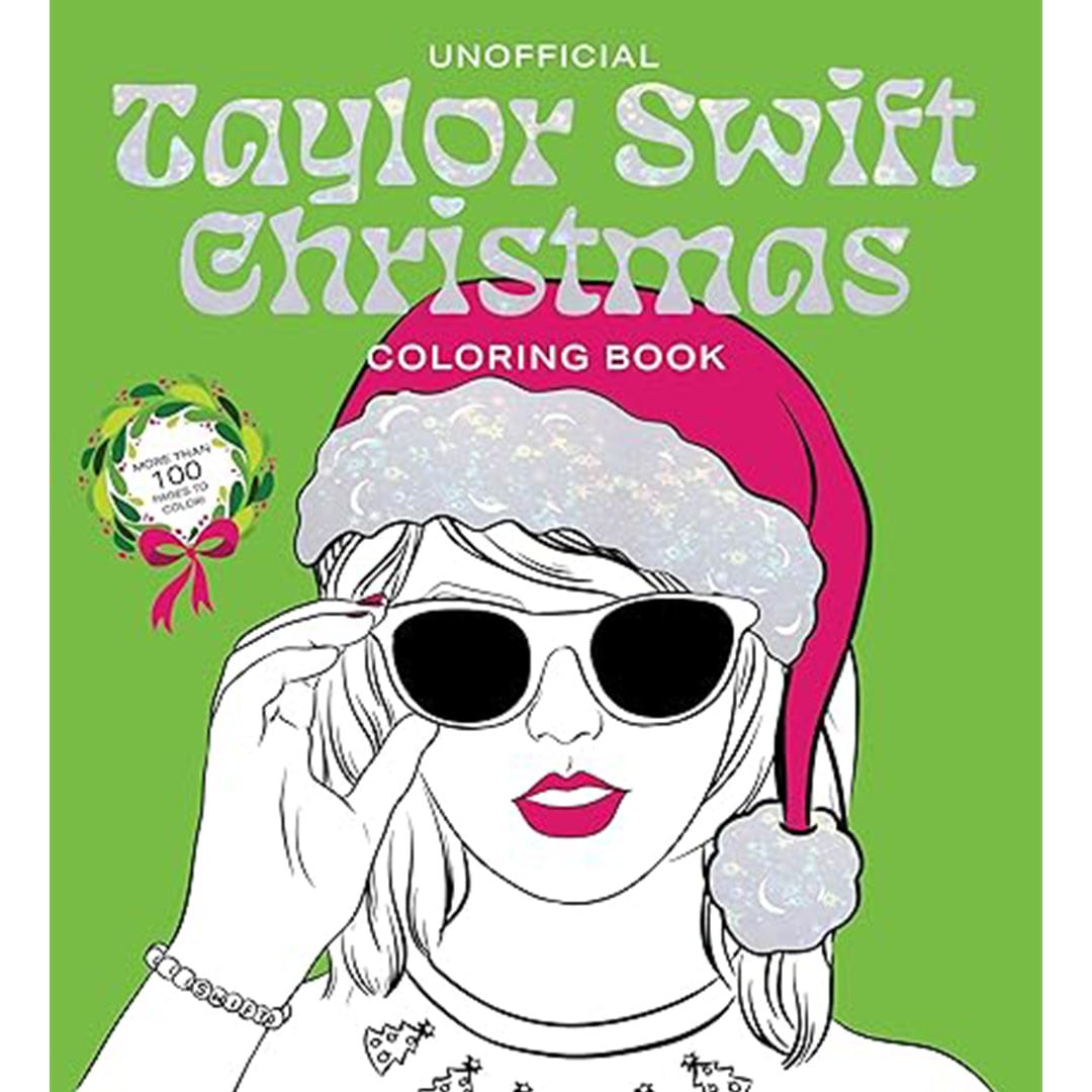 Unofficial Taylor Swift Christmas coloring book