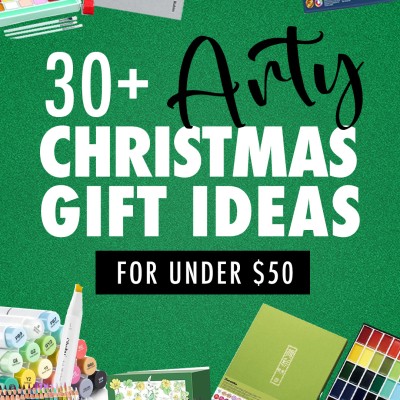 Over 30 creative Christmas gift ideas for artists that are under $50