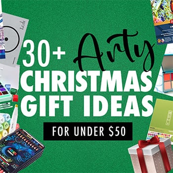 30+ Arty Christmas Gift Ideas For Under $50