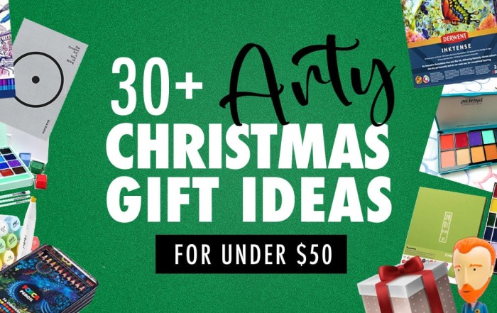 Find the best gift for your arty friend this Christmas.