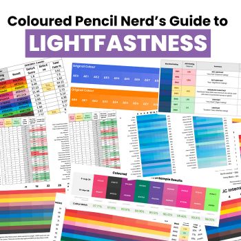 Coloured Pencil Nerd's Guide to Lightfastness