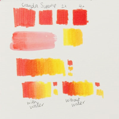 Crayola Supertips blending techniques.